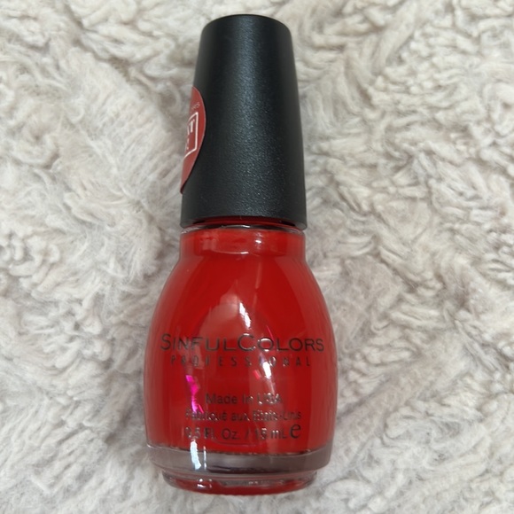 Sinful Colors Professional nail polish in no text red #1530
New unopened bottle - Picture 10 of 14